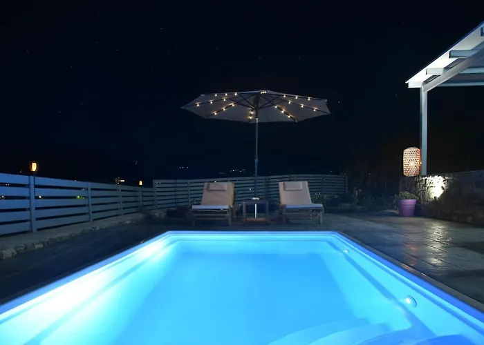 Blue View #2 Luxury Sea View Mini Shared Pool 帕拉斯波罗斯