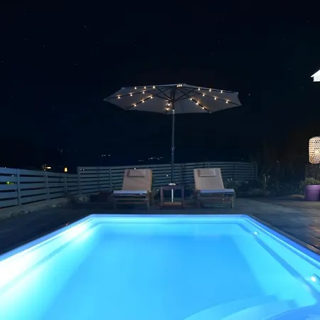 Blue View Villa #2 Luxury Sea View Mini Shared Pool Parasporos